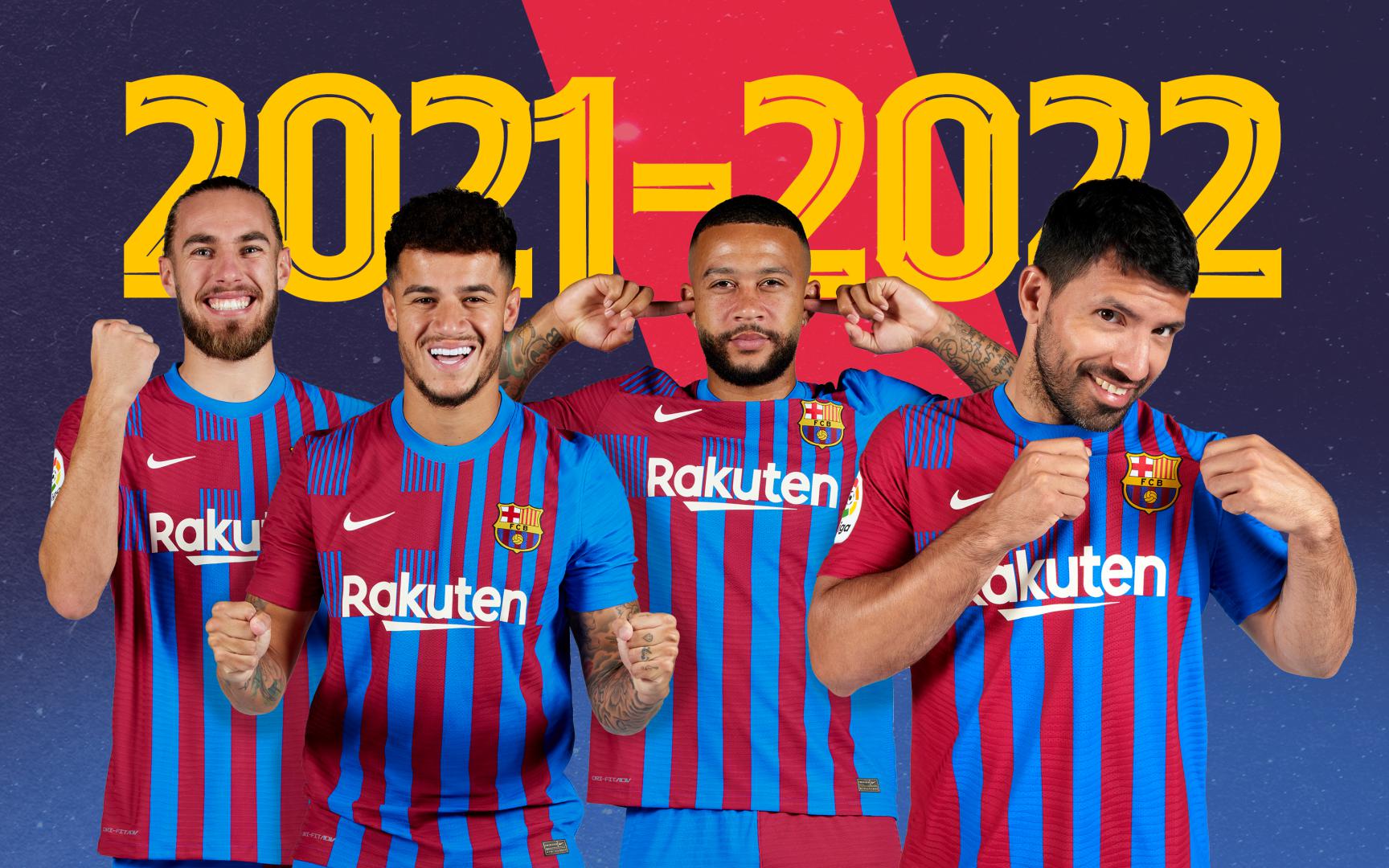 los dorsales del Barça 2021/22