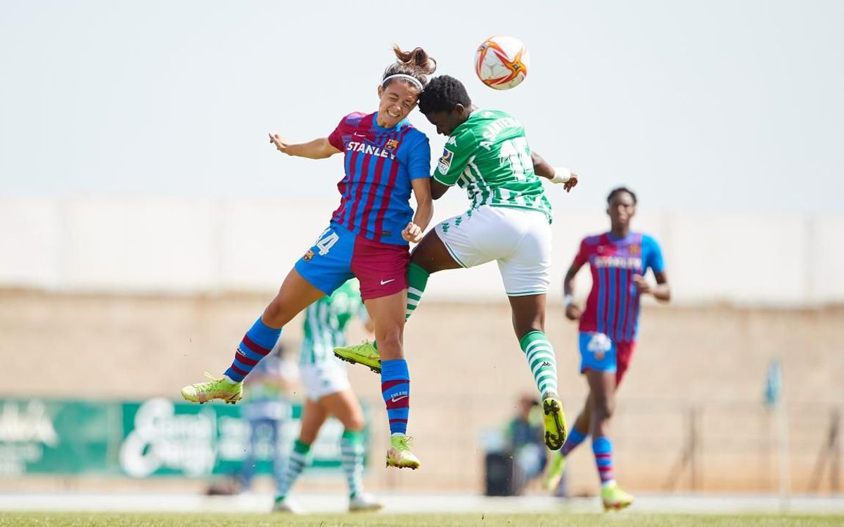 HIGHLIGHTS Betis 05 Barça Women Liga Iberdrola 21/22