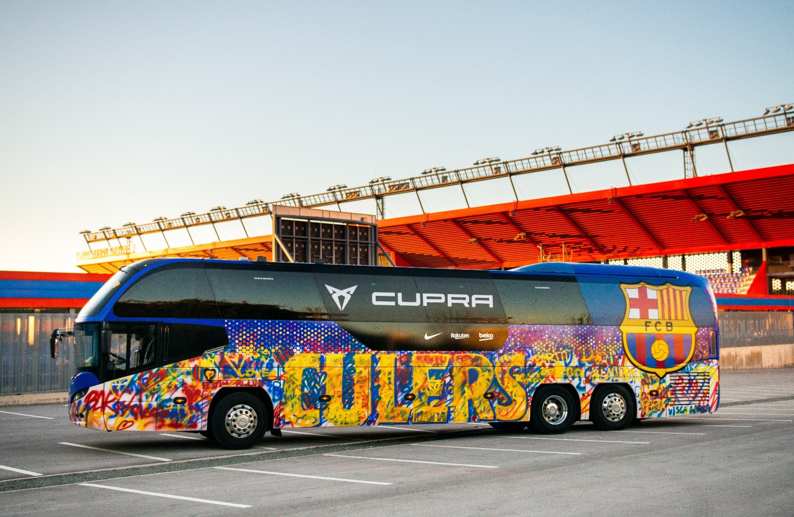 El Barça cuenta con un equipo muy especial para diseñar su nuevo bus