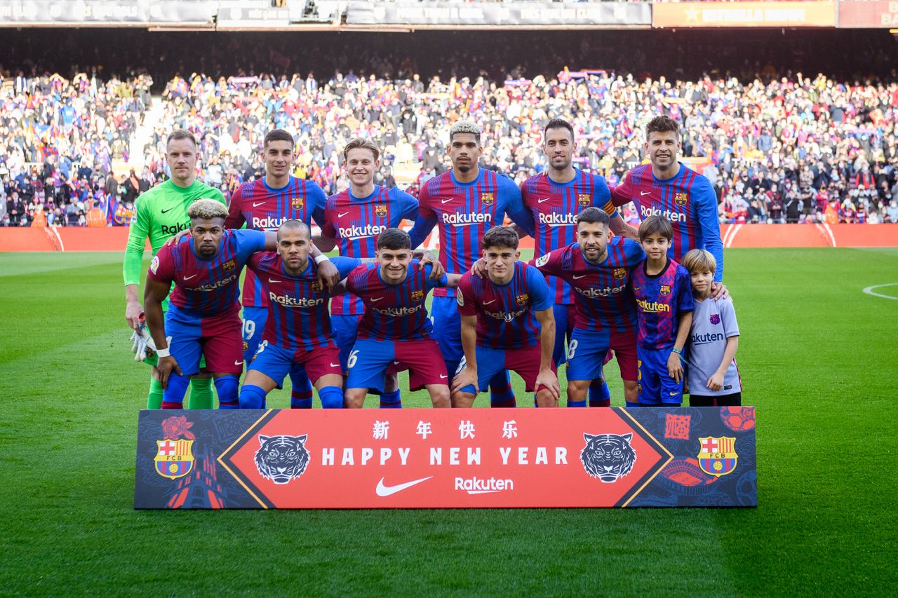 El Barça celebra el Año Nuevo Chino Foto