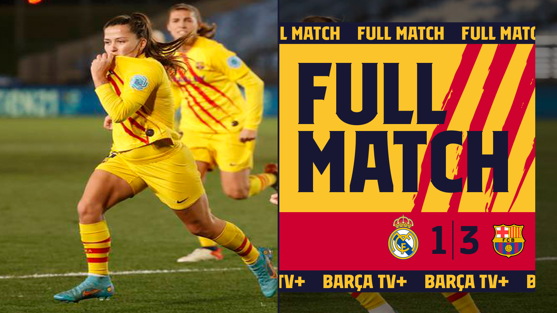 FULL MATCH Real Madrid 1-3 Barça Women UEFA Womens Champions League 21/22