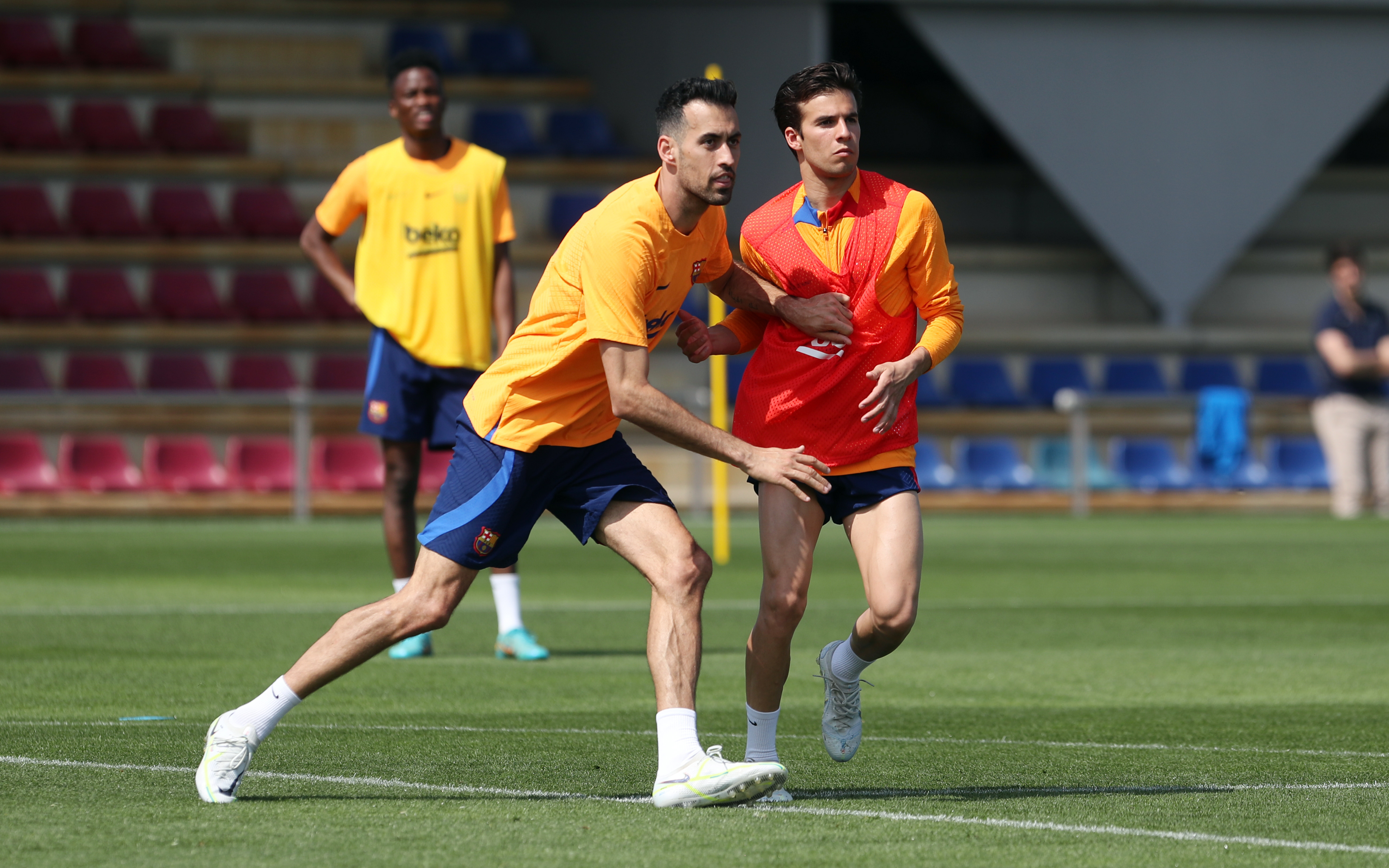 Friday training in photos