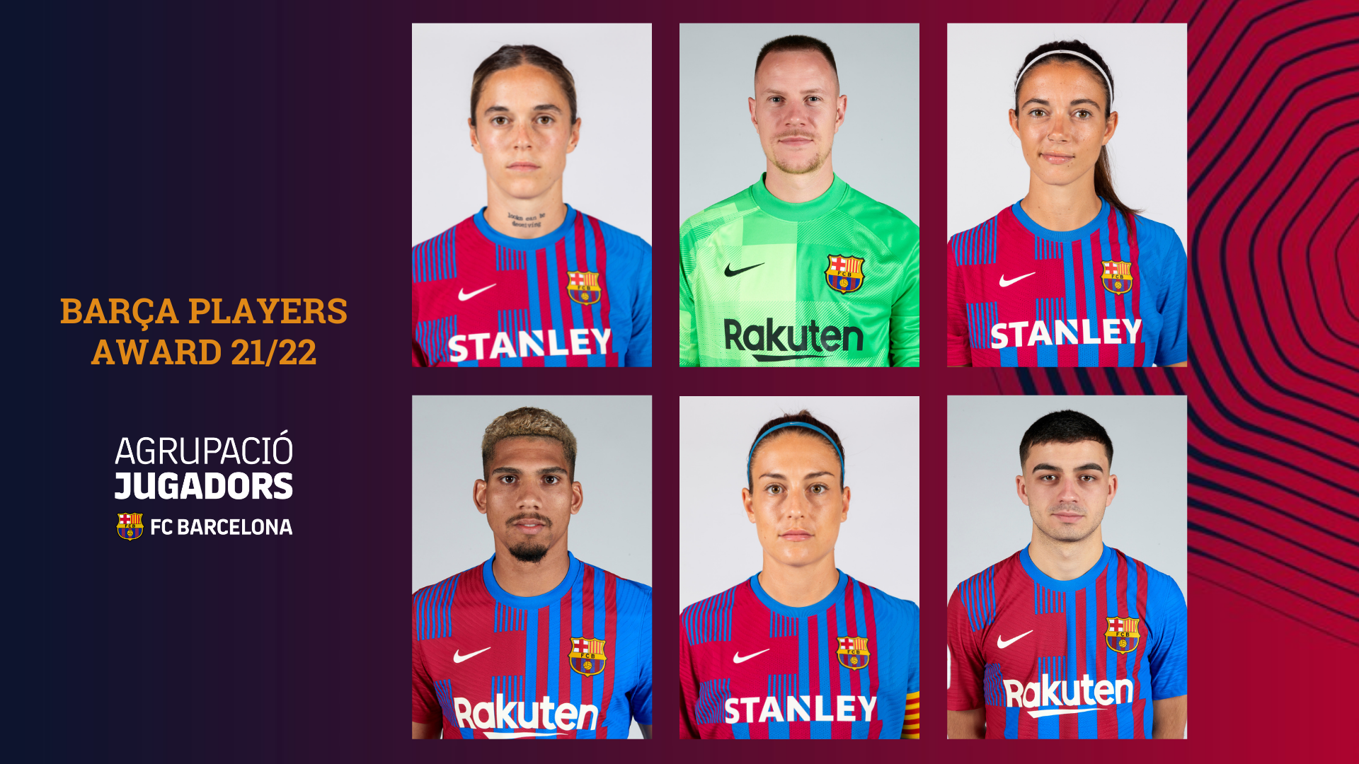Barça Players Award has their finalists