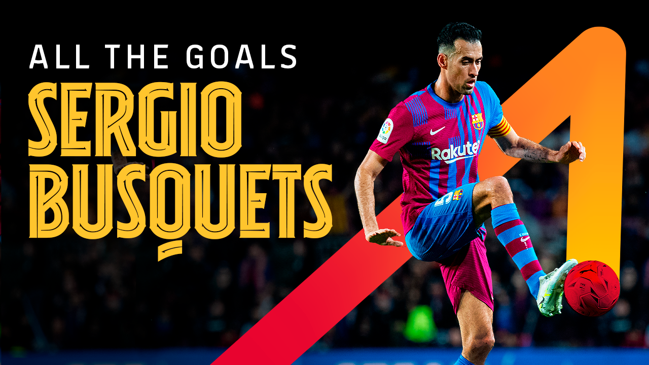All Sergio Busquets´ goals