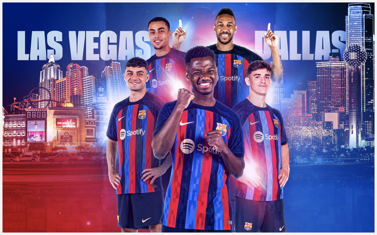 barca tour usa 2023