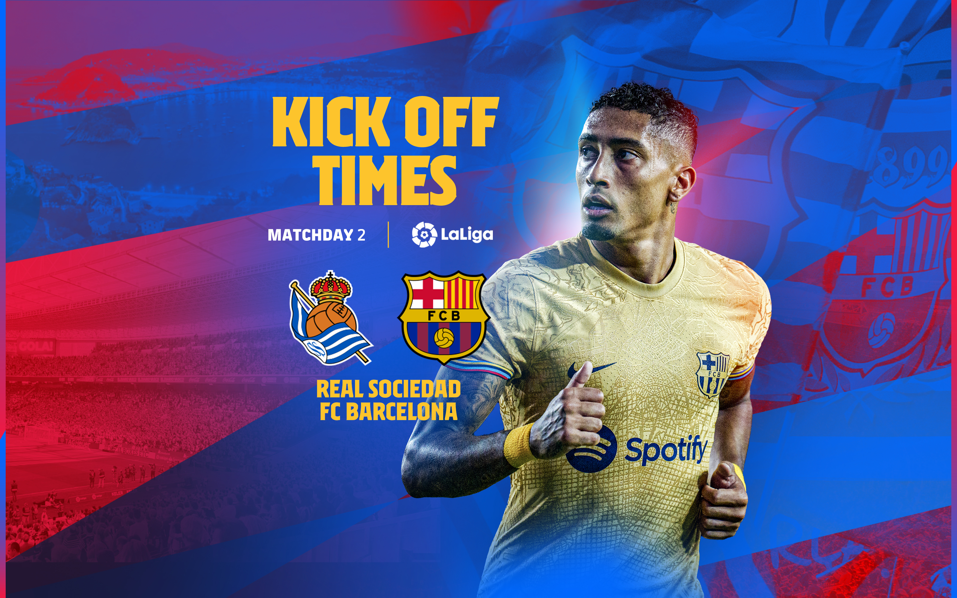 Real sociedad vs fc barcelona timeline