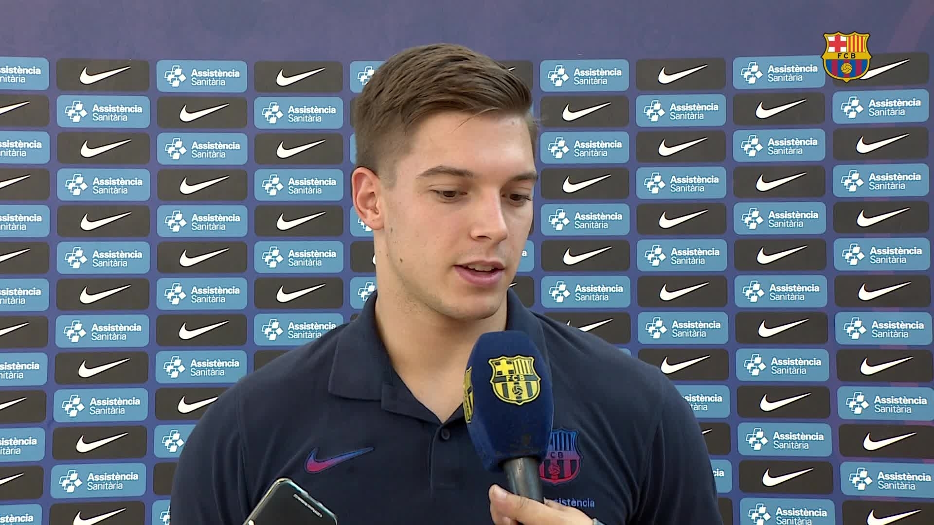 Declaracions jugador Barça (handbol), Domen Makuc 2022/2023