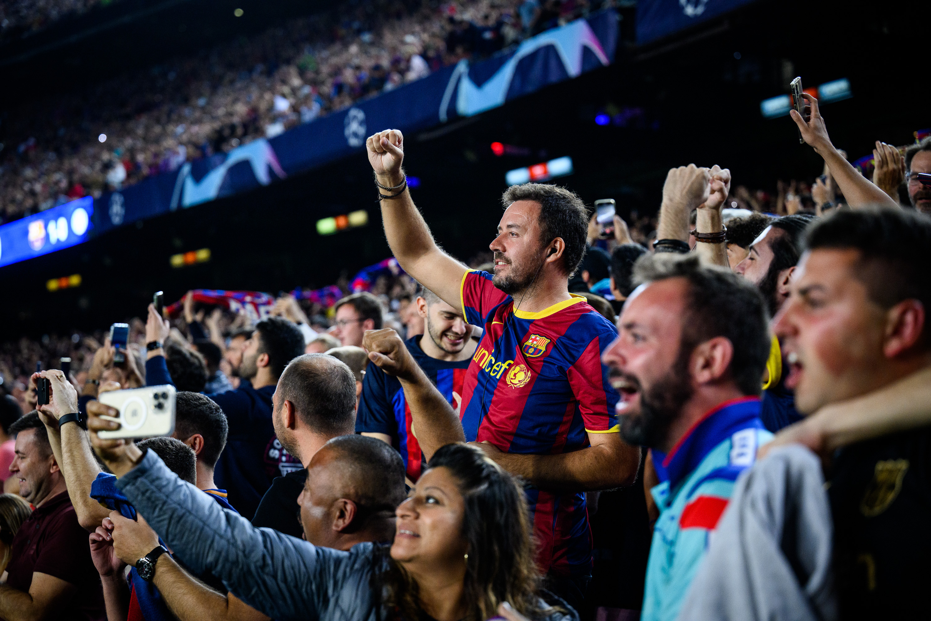 Three in a row at Spotify Camp Nou