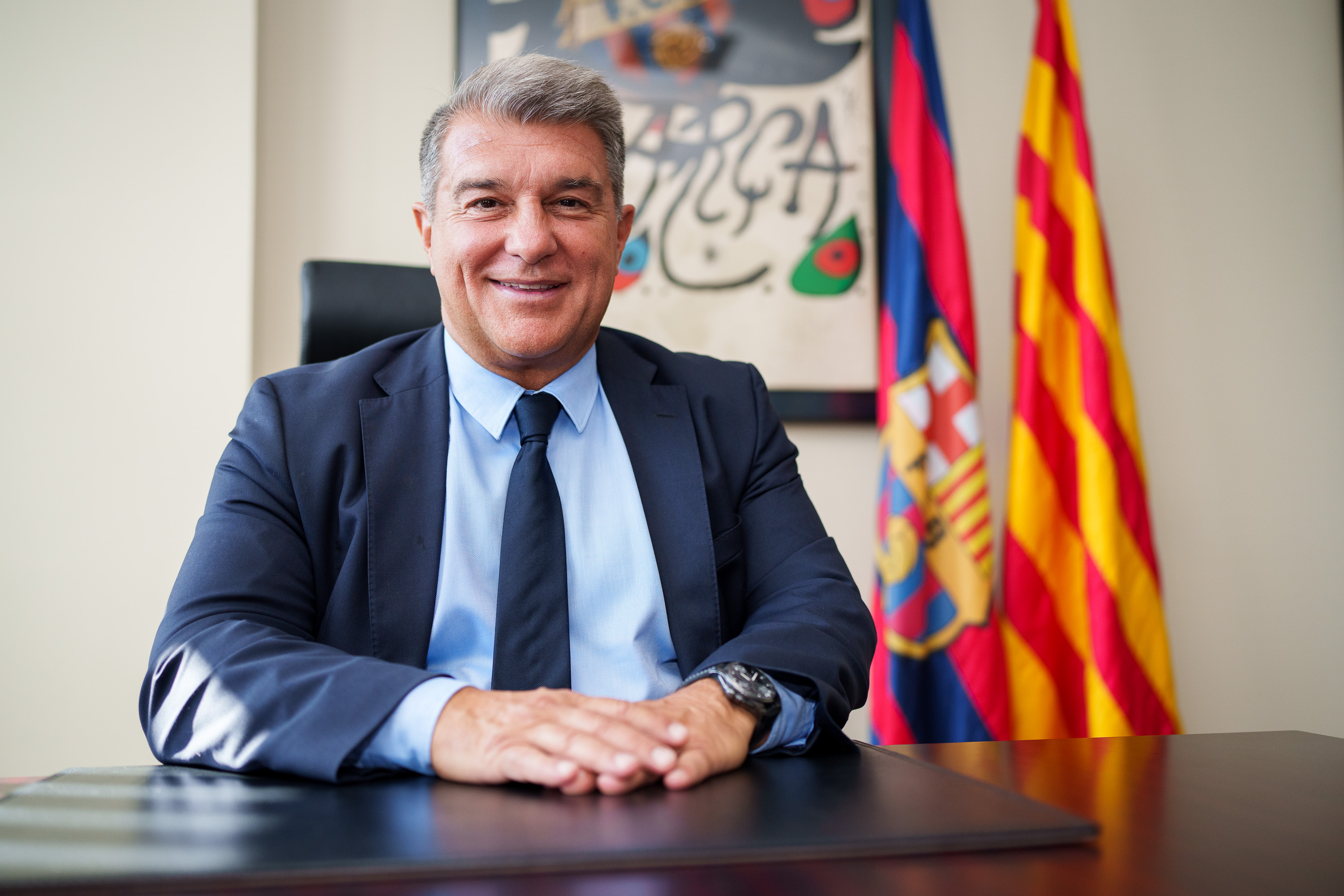 Joan Laporta 'We'll get through this'