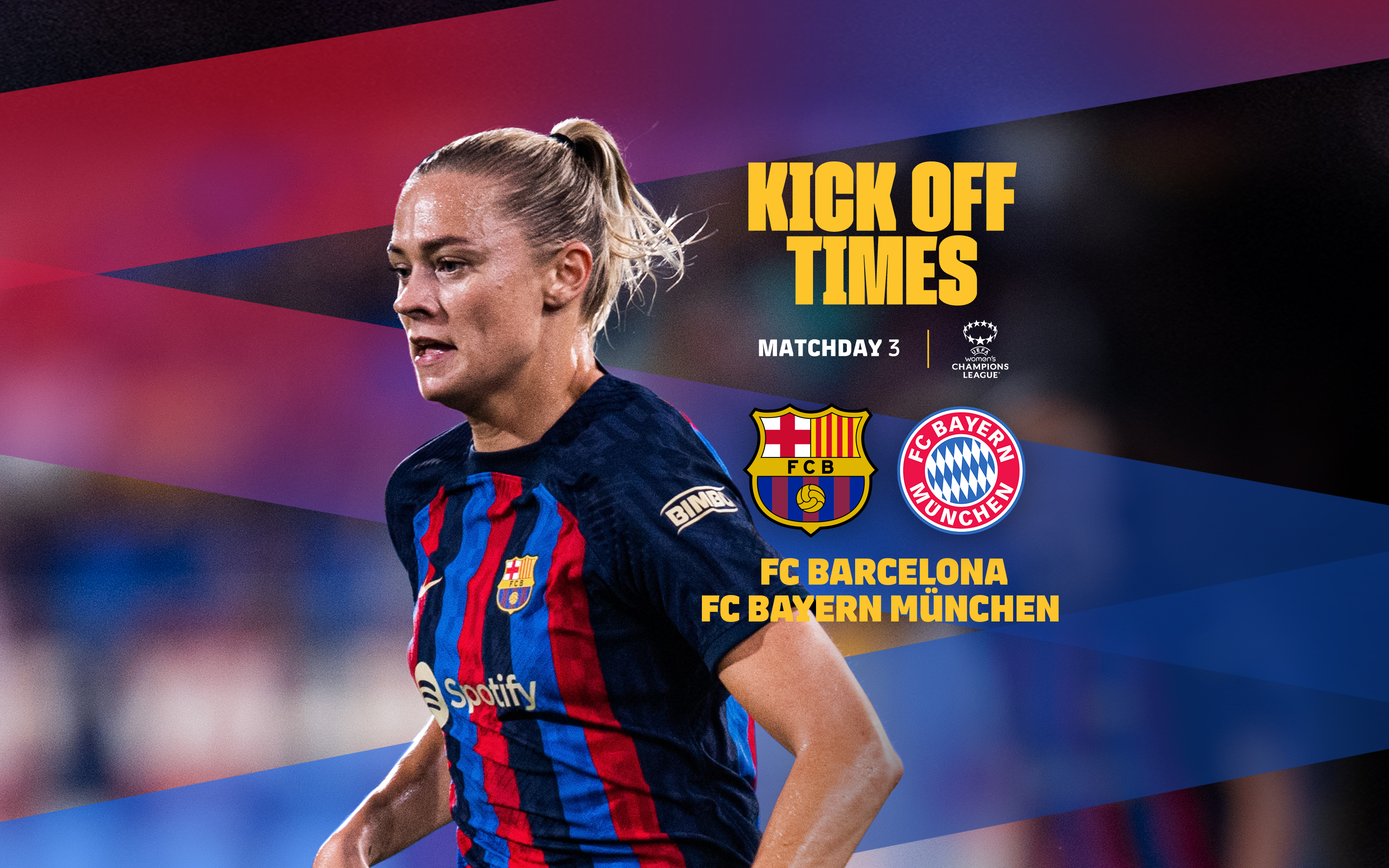 teller beoefenaar Andes When and where to watch FC Barcelona v Bayern Munich