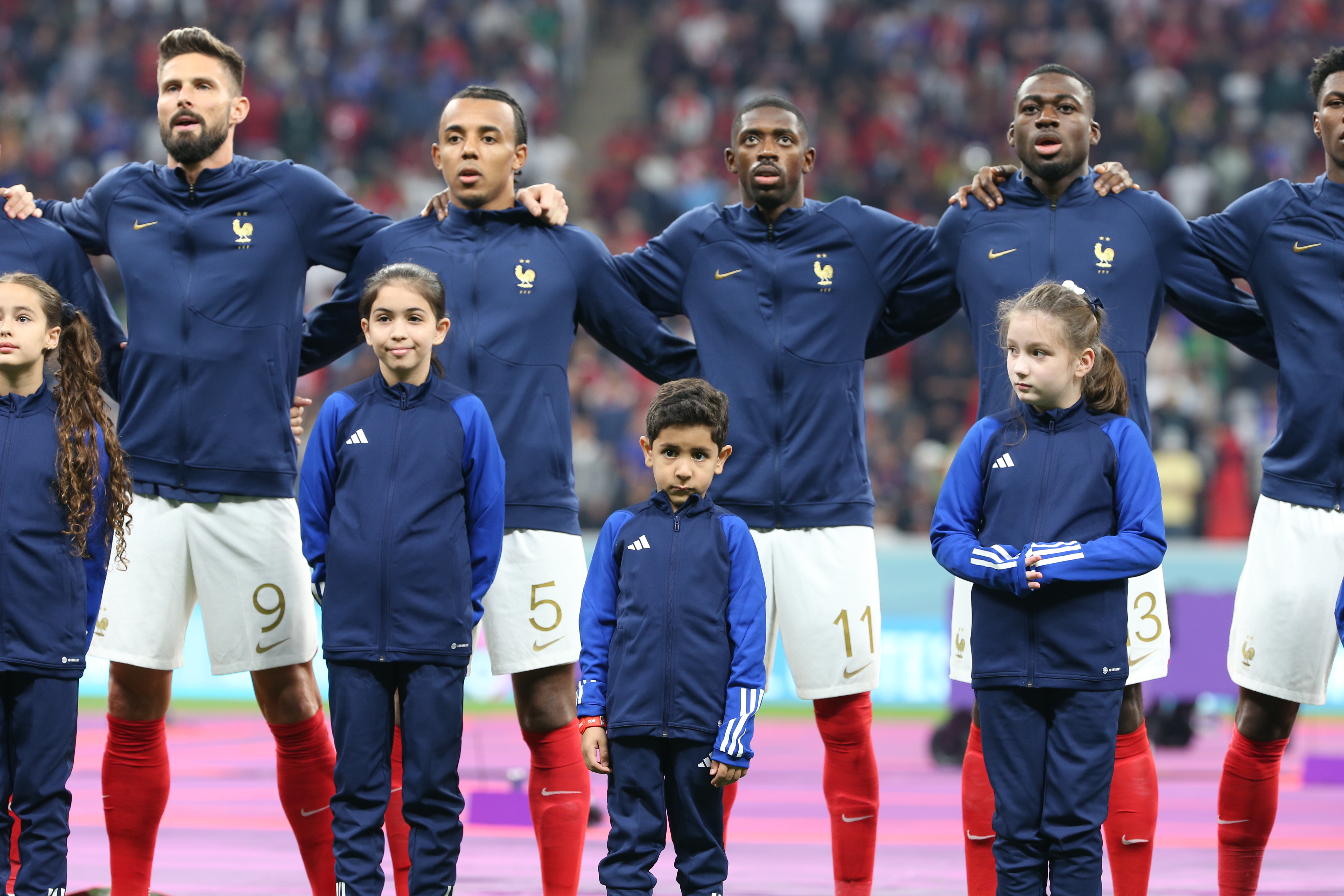 Dembélé and Kounde march on to the World Cup final