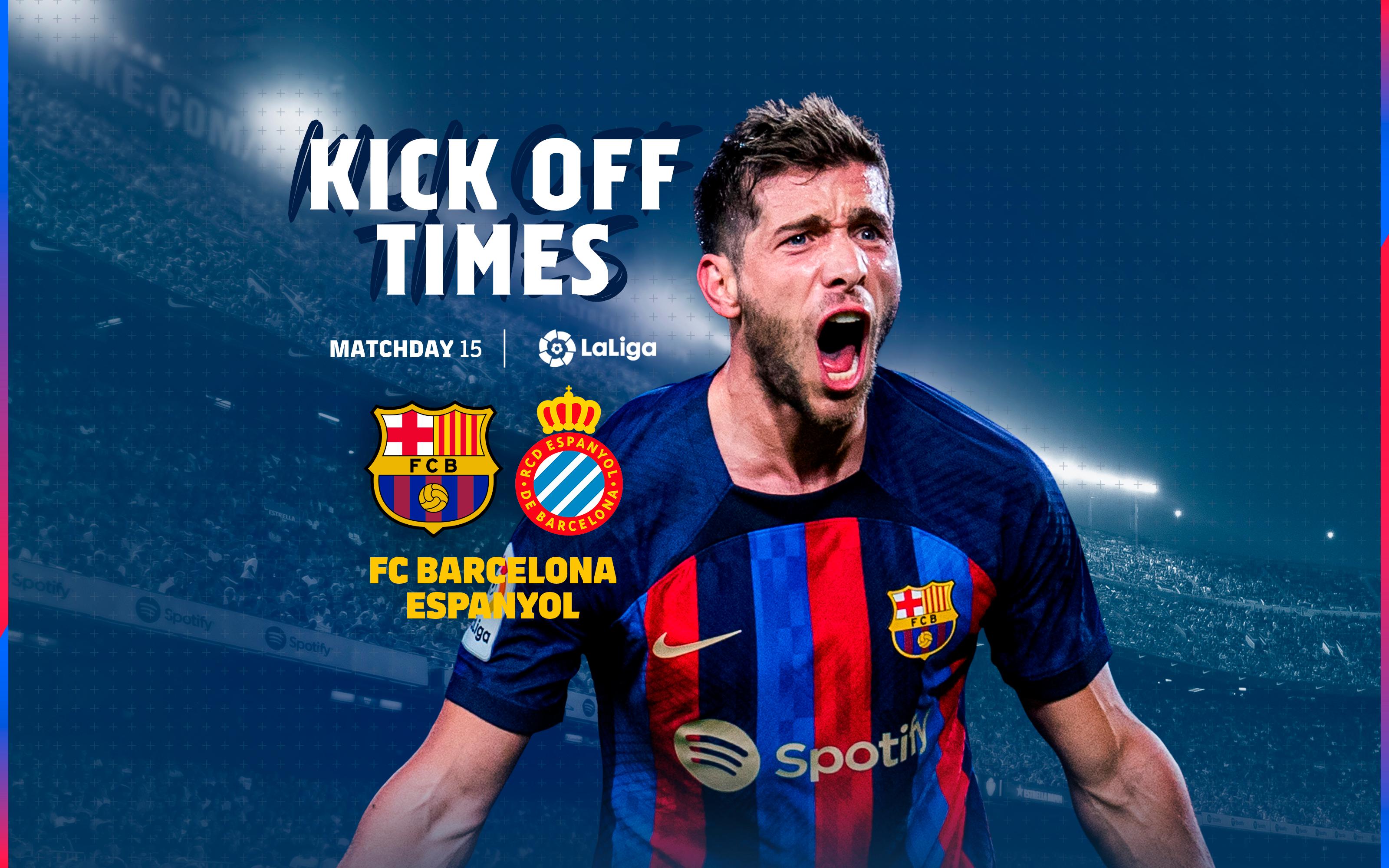 Barcelona vs rcd espanyol