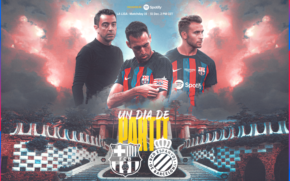 FC Barcelona v Espanyol: Football is back at Spotify Camp Nou! | Poster