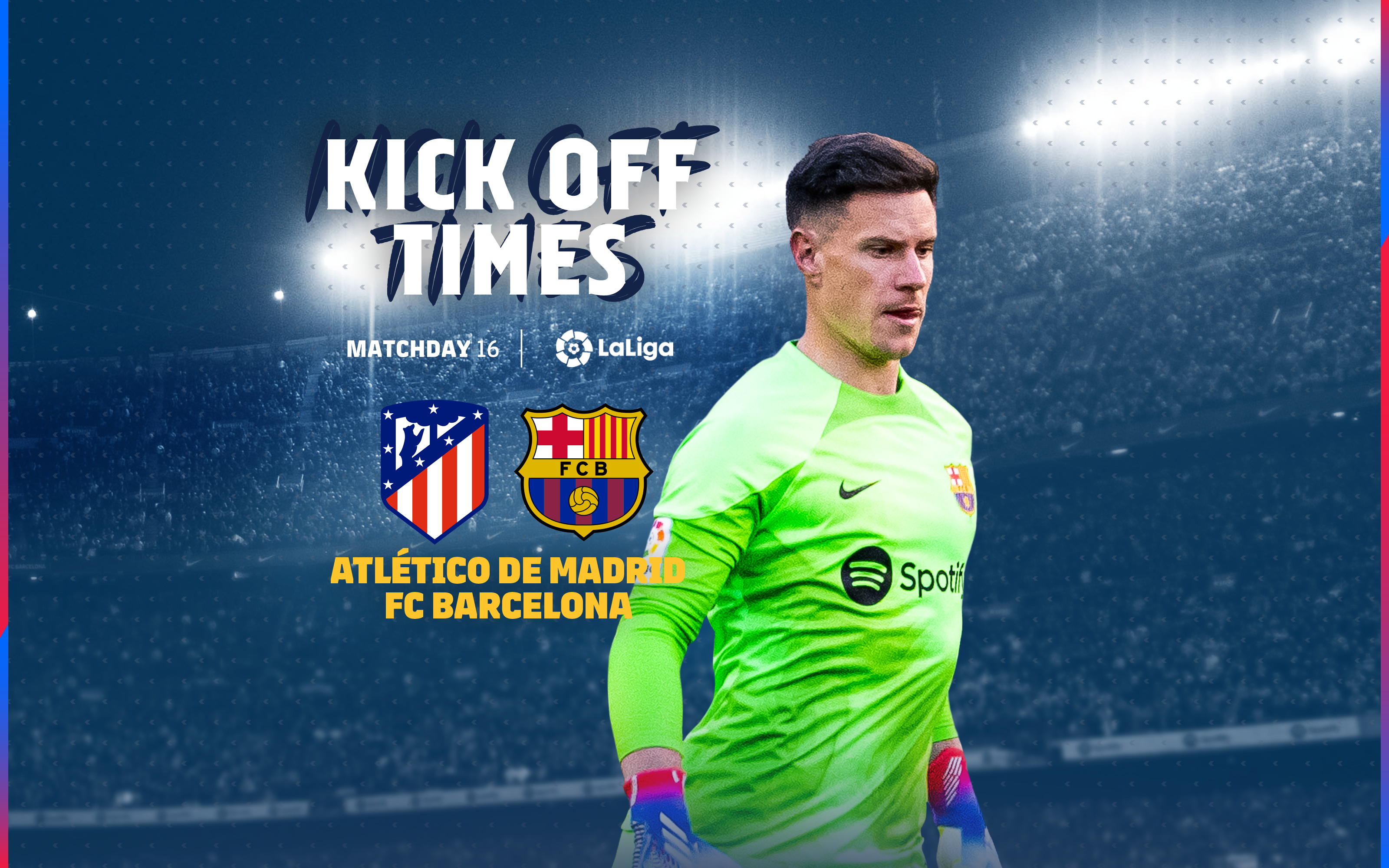 When and where watch Atlético v Barcelona