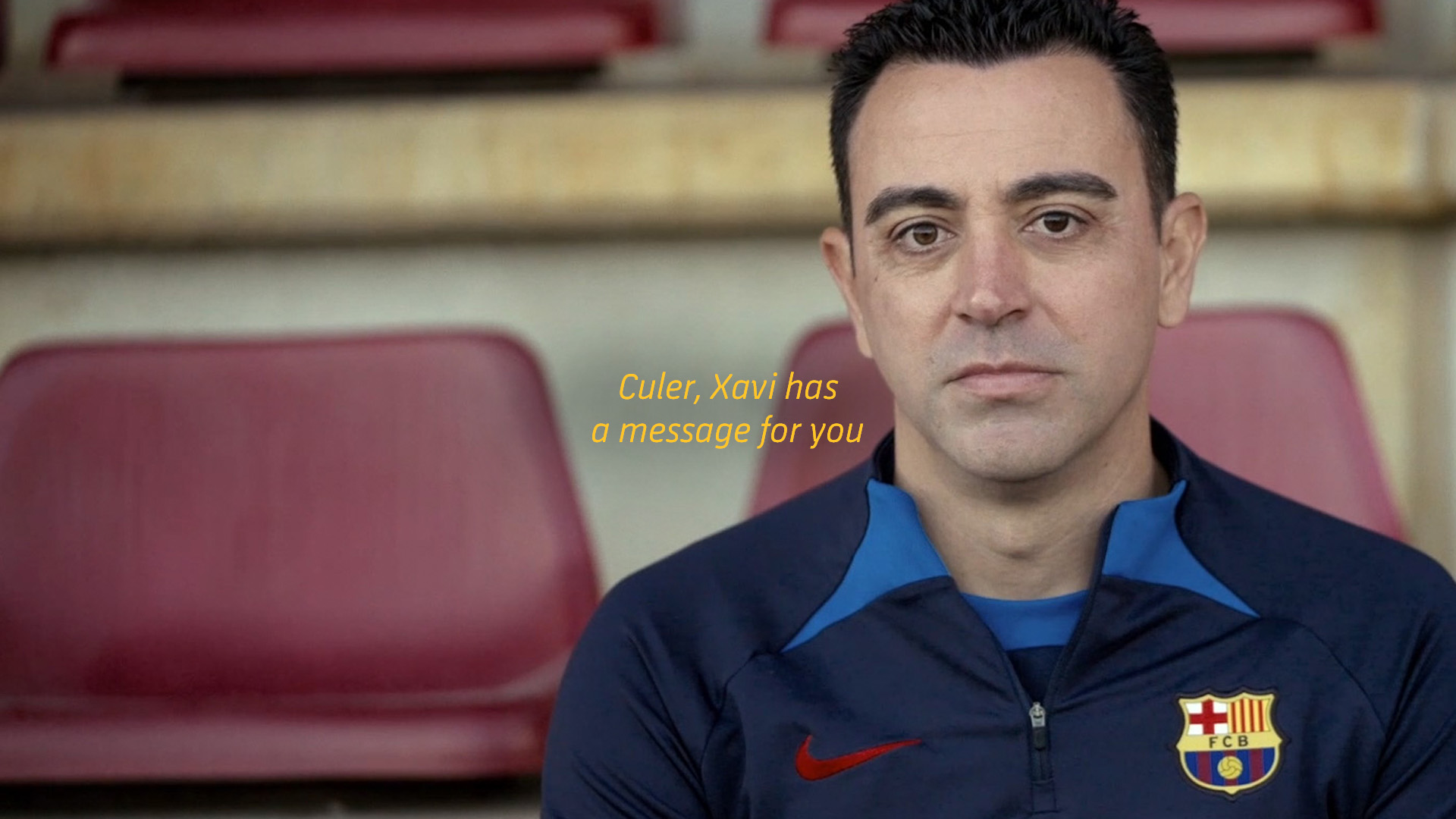 Barça calls out to culers via an open letter read by Xavi Hernández