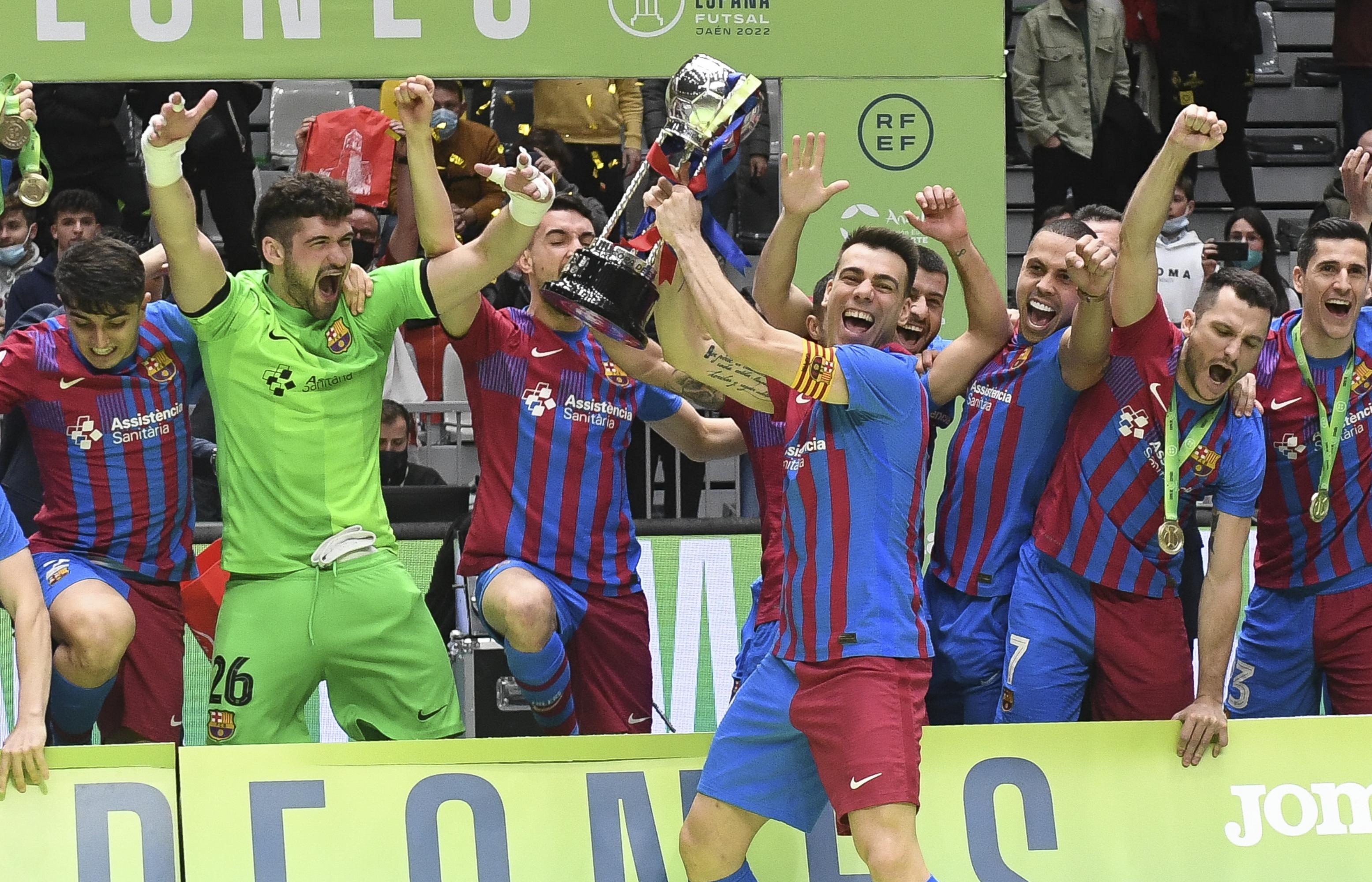 El Barça y la Copa de España de fútbol sala