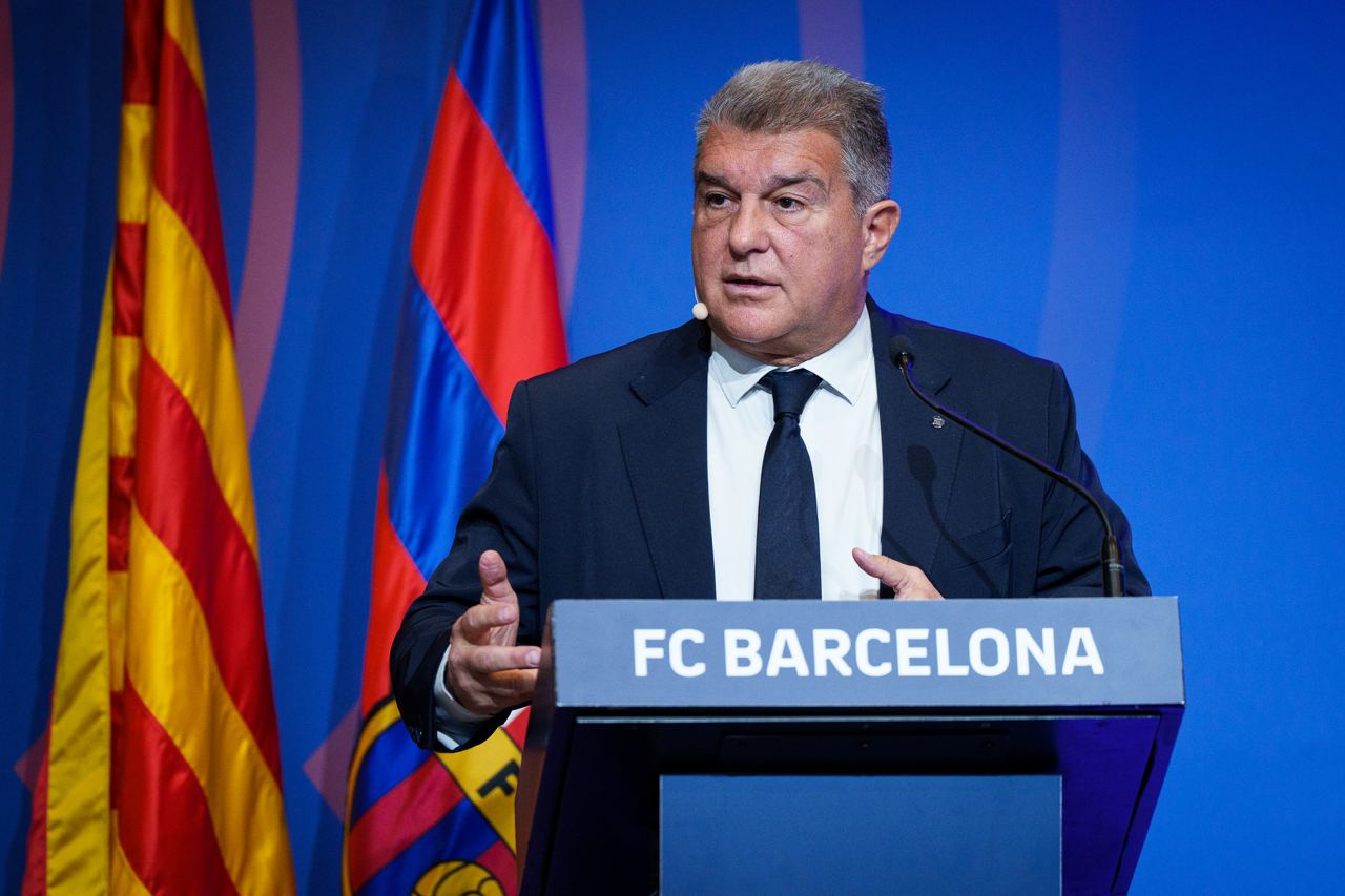 Joan Laporta: Barcelona president says there are 'no sporting