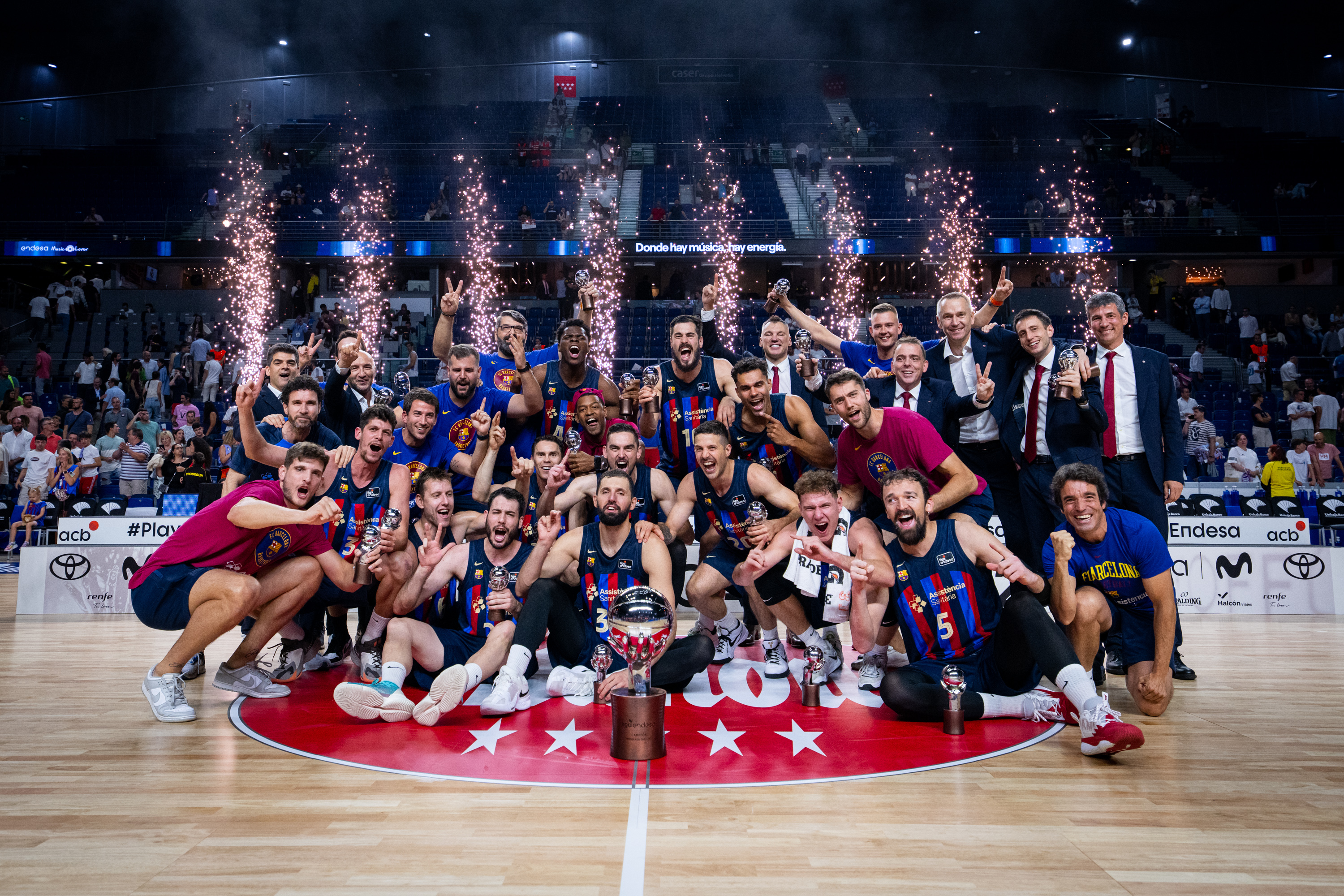 Madrid 82-93 Barça Champions in three!