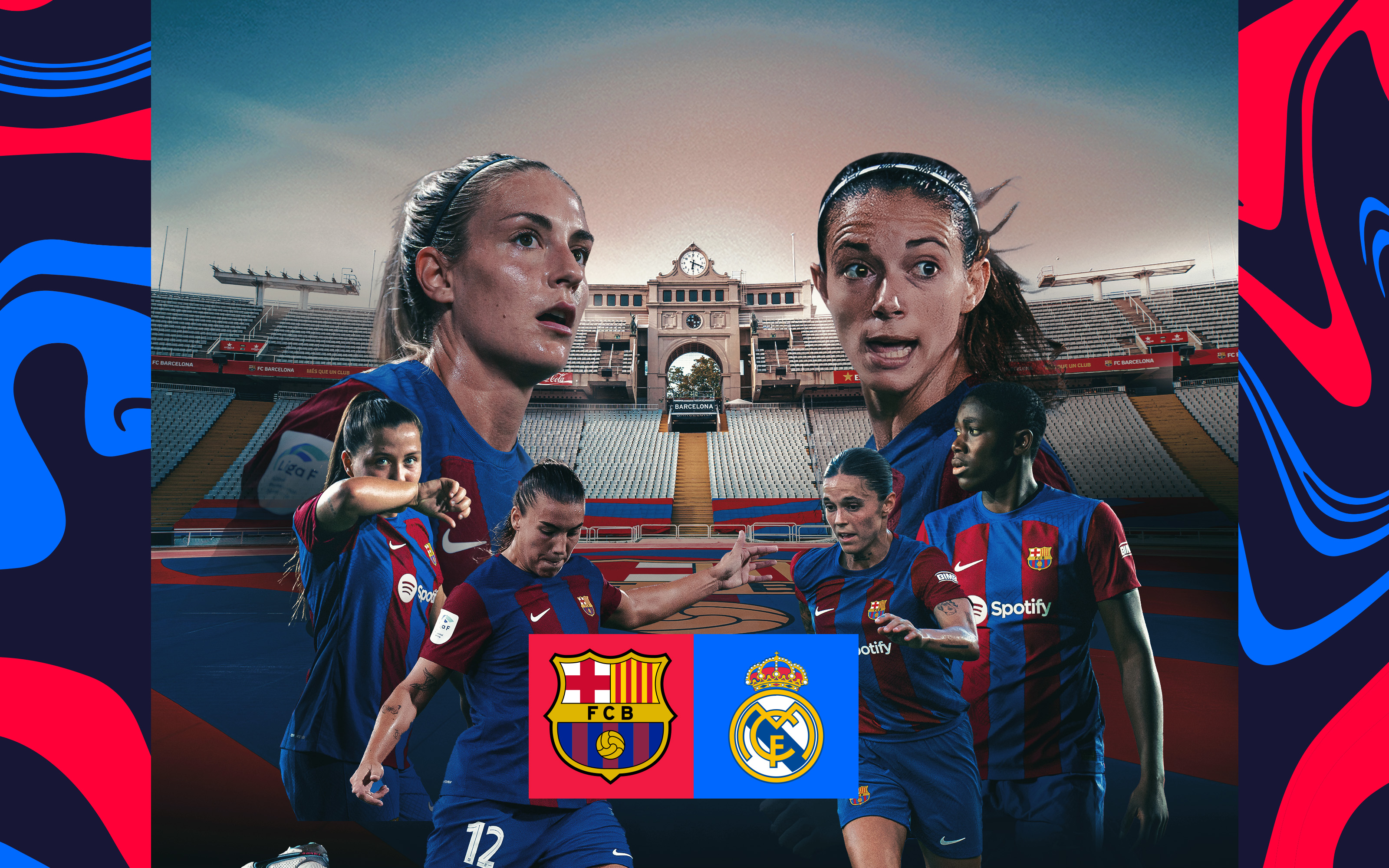 Liga femenina barcelona real madrid