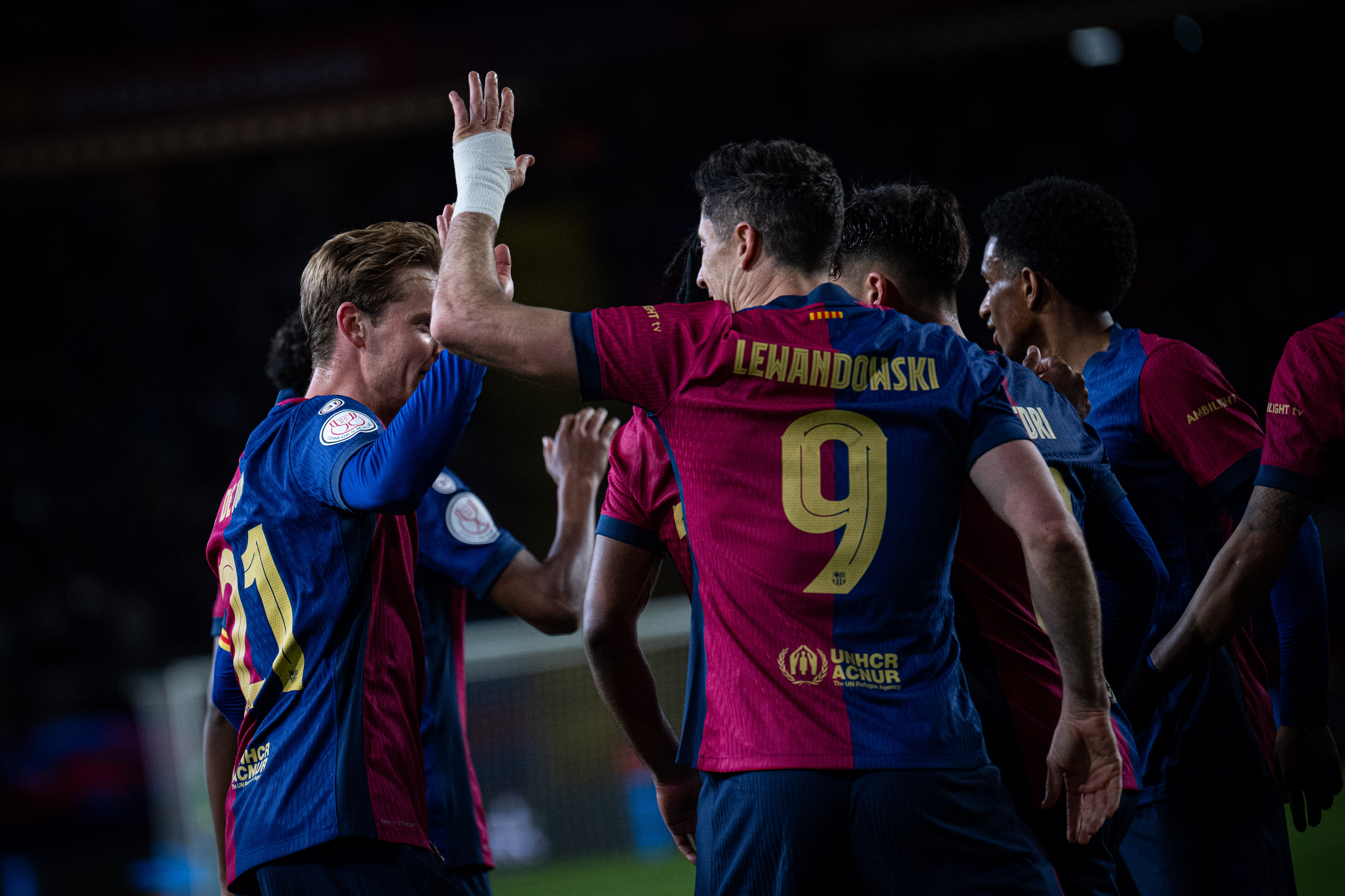 レバンドフスキ、バルサでの自己ベスト記録とタイ