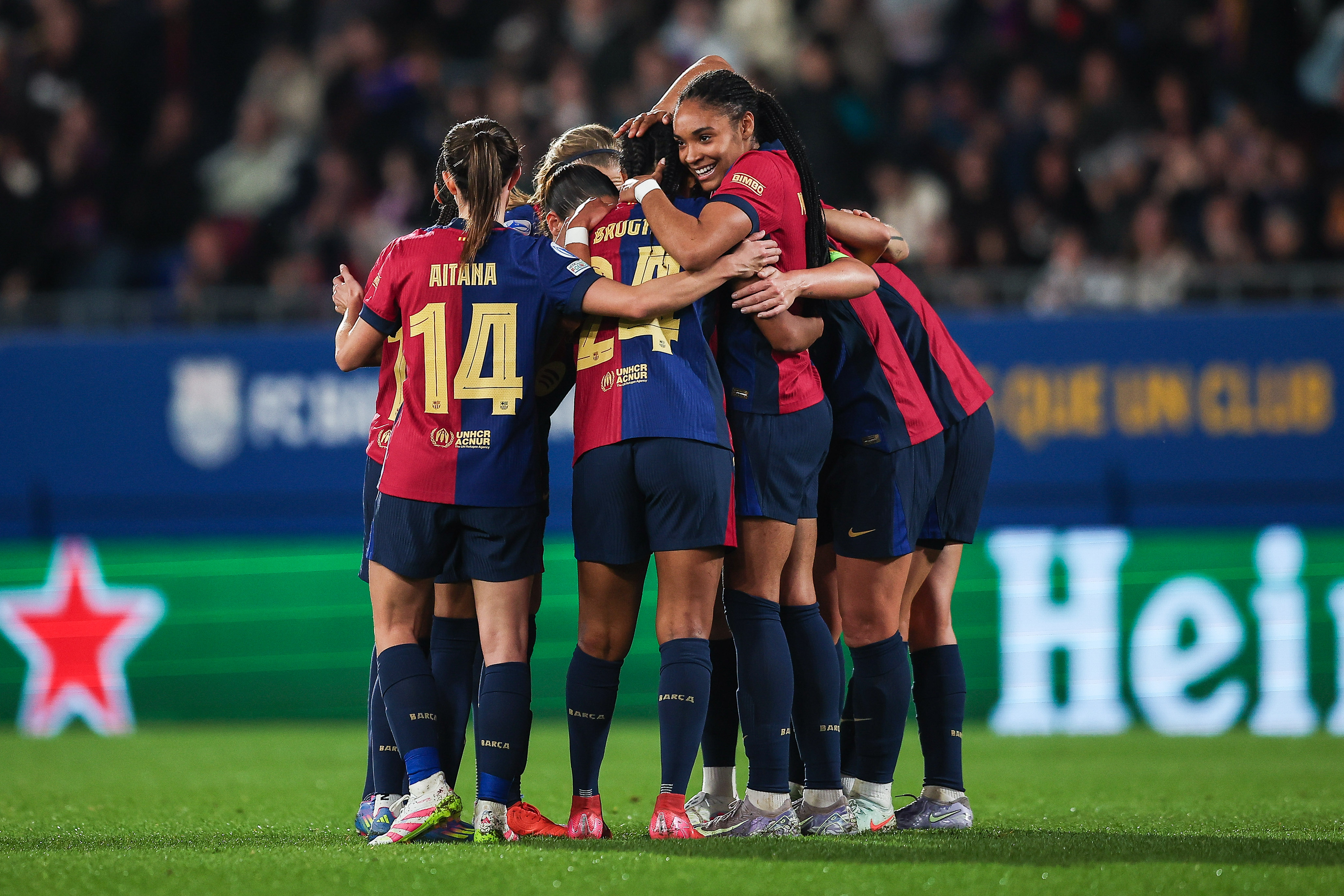 Barça Women 6-1 Wolfsburg: Powering into the semis