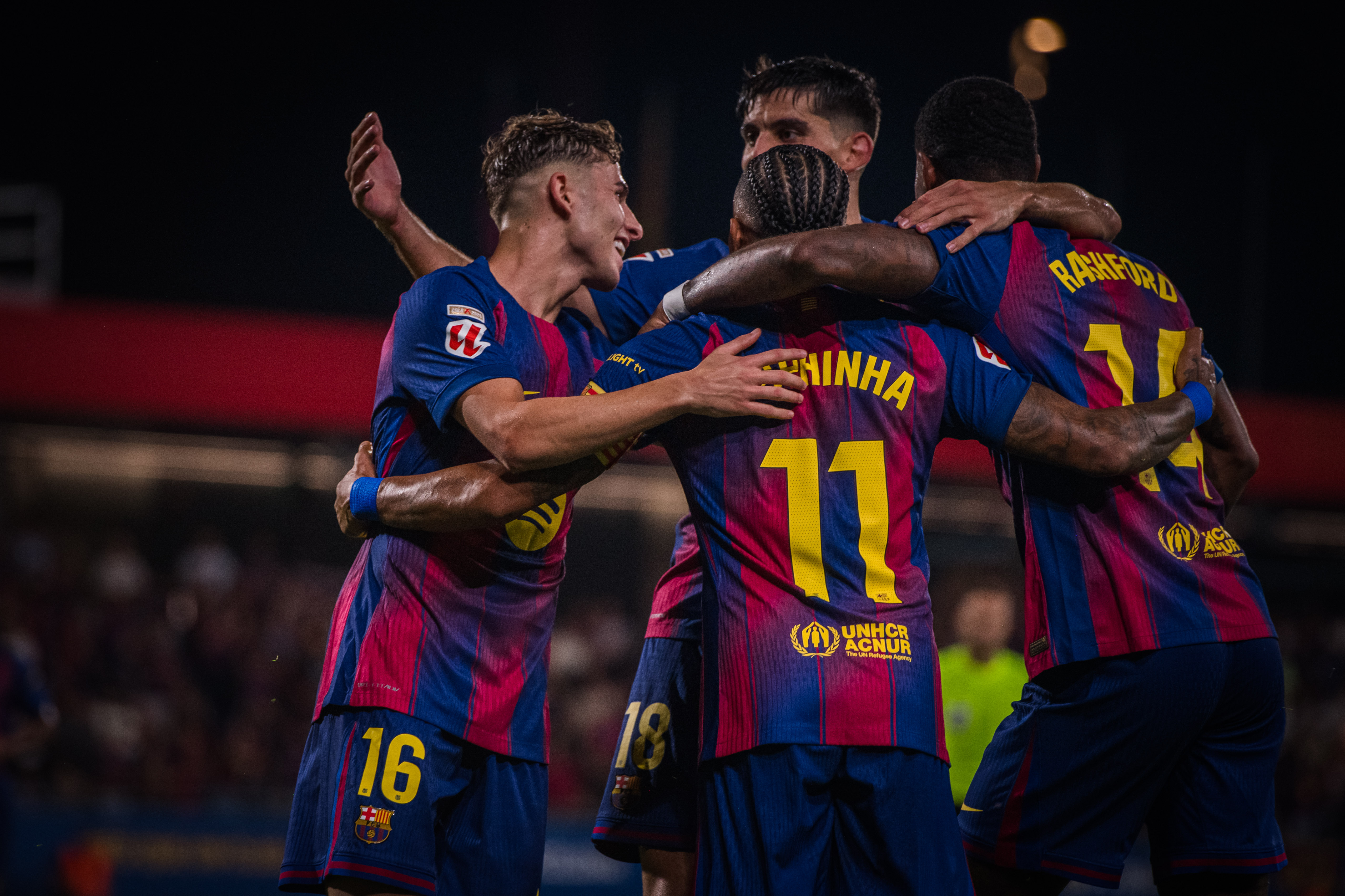 バルサ、様々な選手がゴール