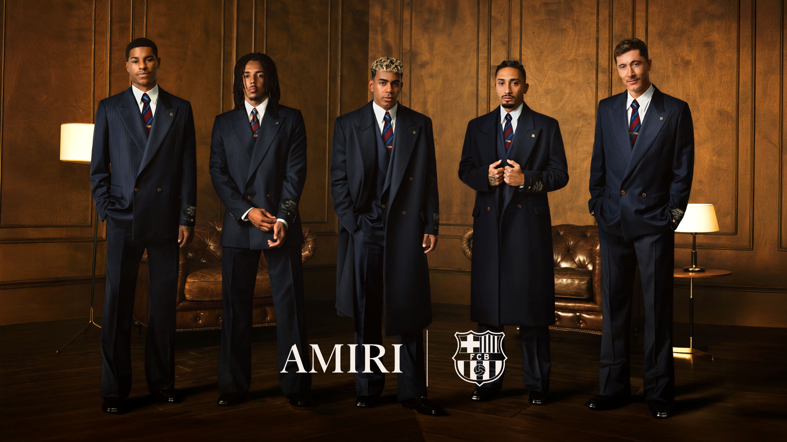 AMIRI, new formalwear partner of FC Barcelona