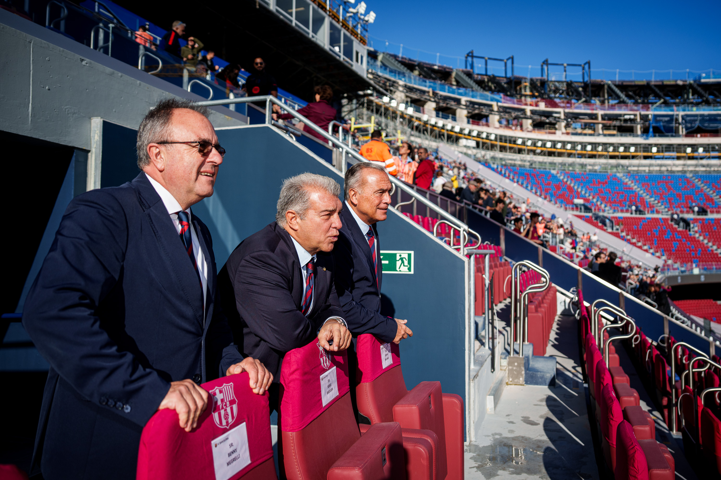 ジョアン・ラポルタ「 Spotify カンプノウを見るのは、未来に戻るよう ジョアン・ラポルタ「 Spotify カンプノウを見るのは、未来に戻るよう