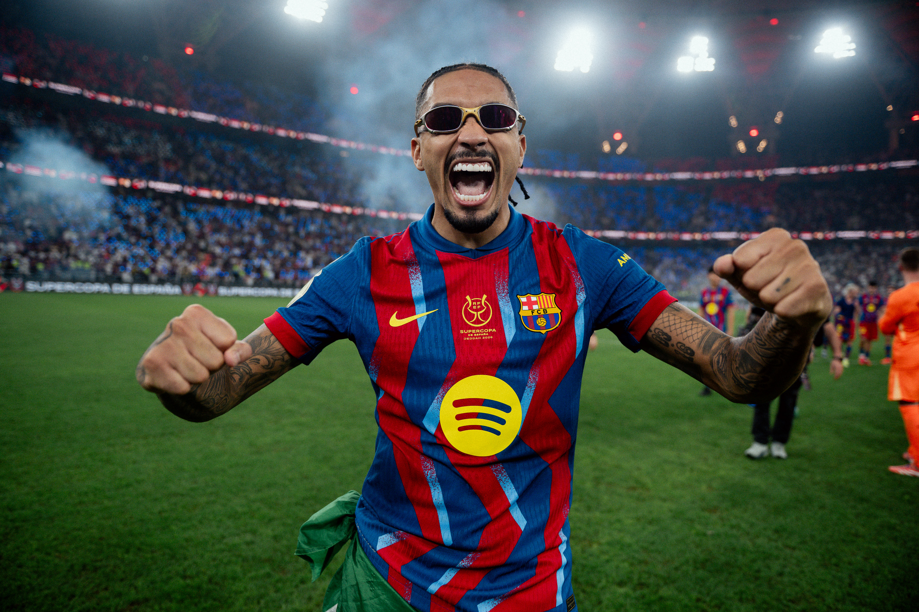 ハフィーニャ、スーペル杯決勝のマン・オブ・ザ・マッチ