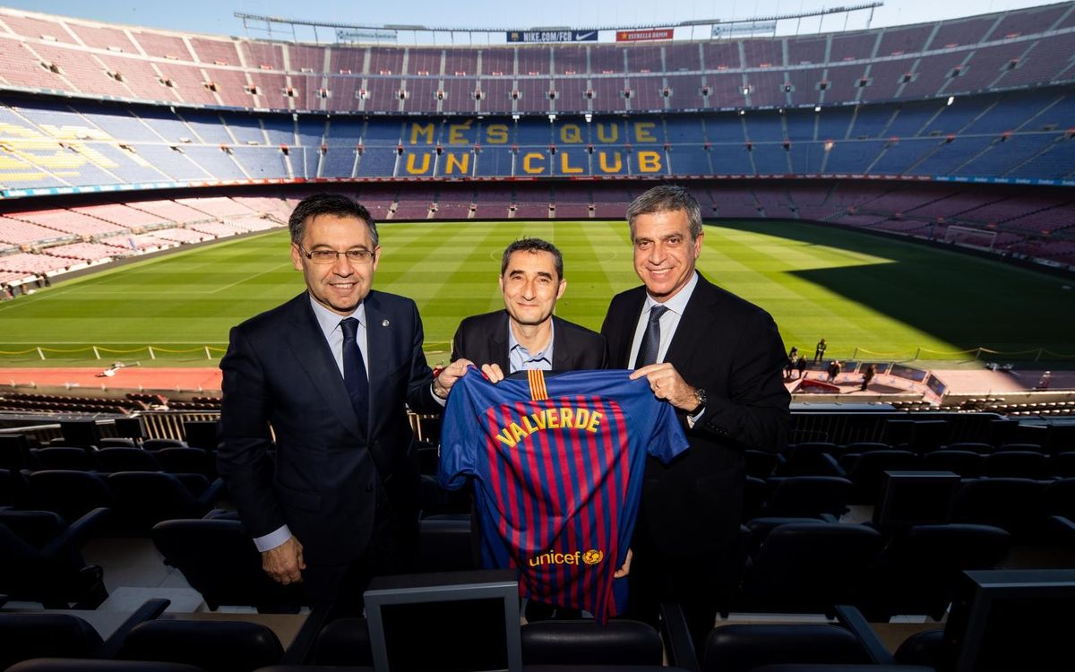Agreement to extend Ernesto Valverde's contract - GERMÃN PARGA