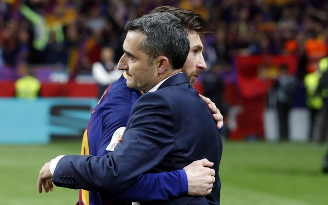 Valverde and Messi