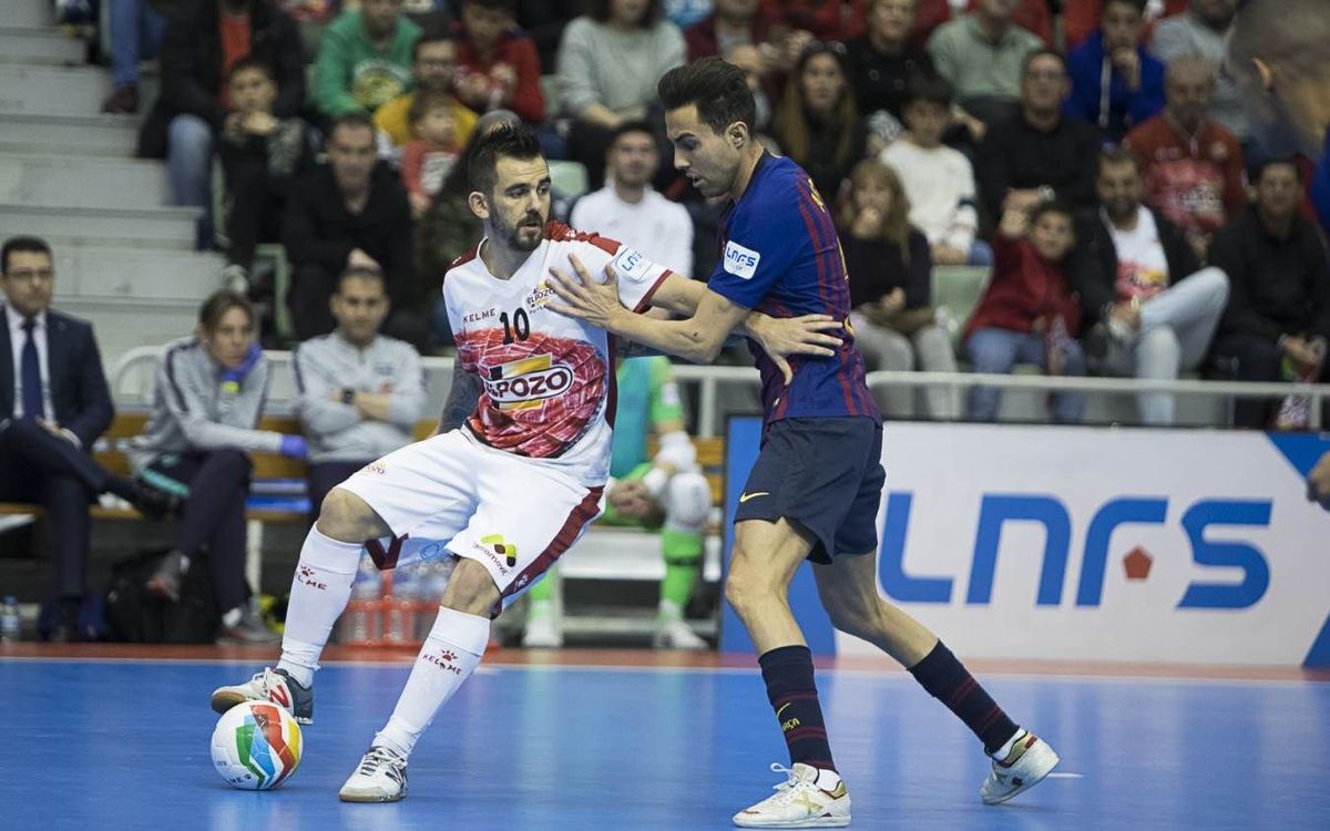 ElPozo Murcia 5 - Barça Lassa 5: Late goals mean missing out on victory