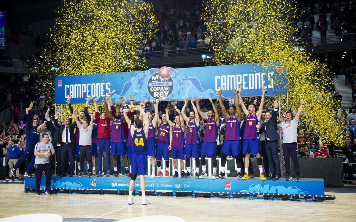 El Barça Lassa celebra la Copa 2019 - VÍCTOR SALGADO