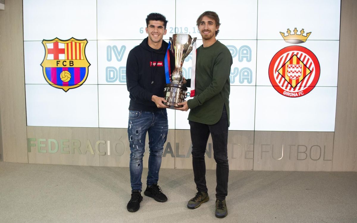 Aleñá i Muniesa presenten la Supercopa de Catalunya