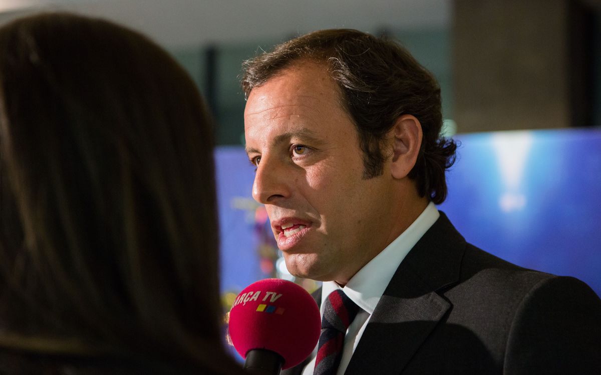 Rosell: “We sign players to improve the team”