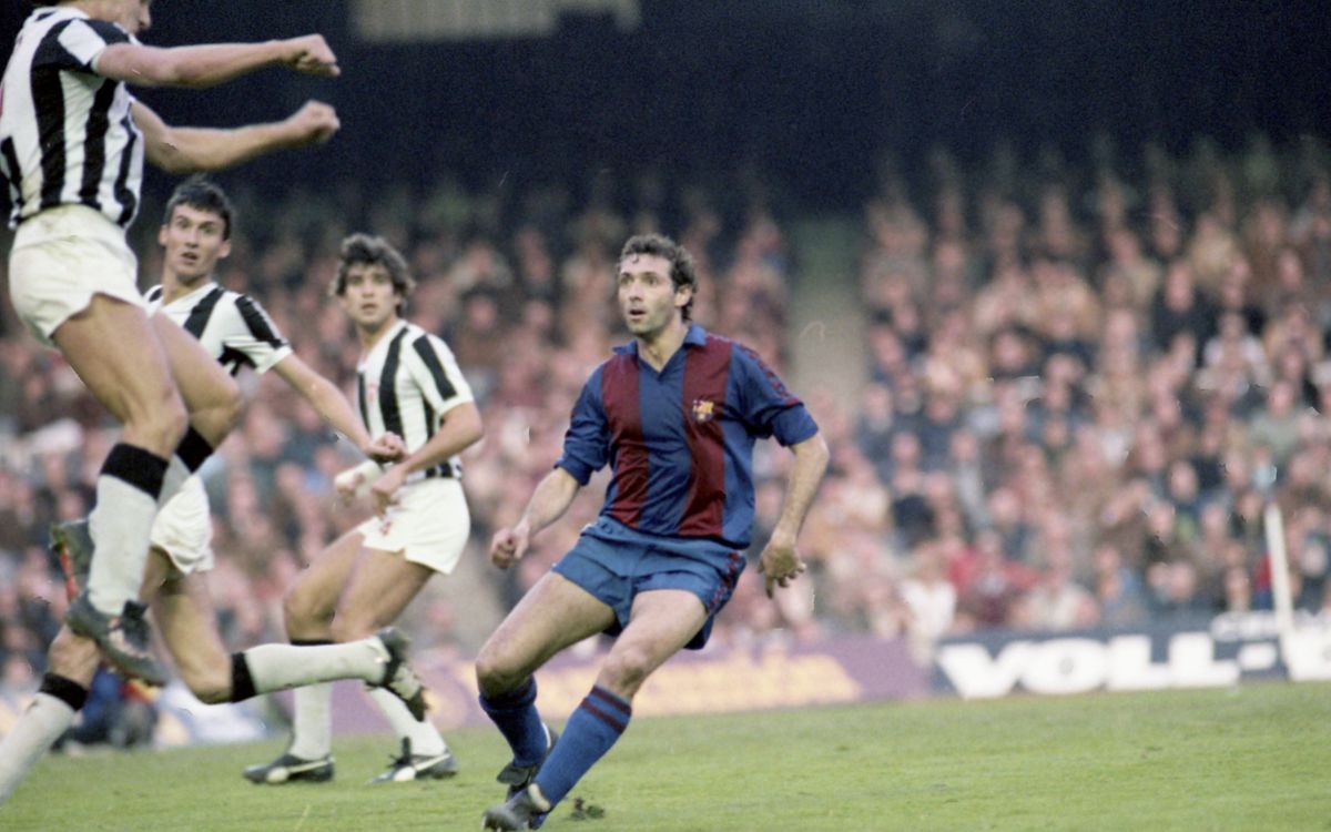 January 24, 1982: Quini and the 3000th FC Barcelona goal in La Liga