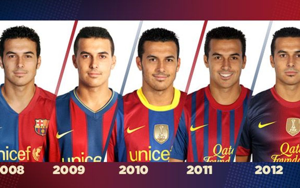 Five years since Pedro’s debut with the first team