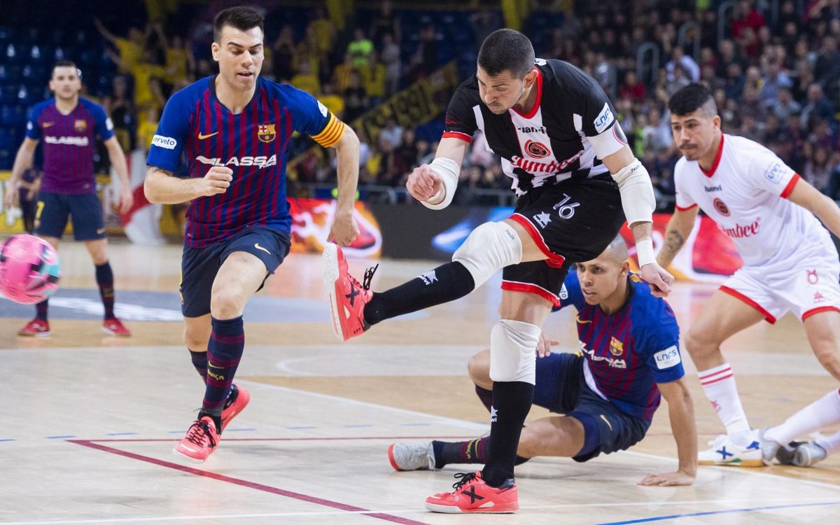 Barça Lassa – Jimbee Cartagena: Un últim minut molt cruel (4-5)
