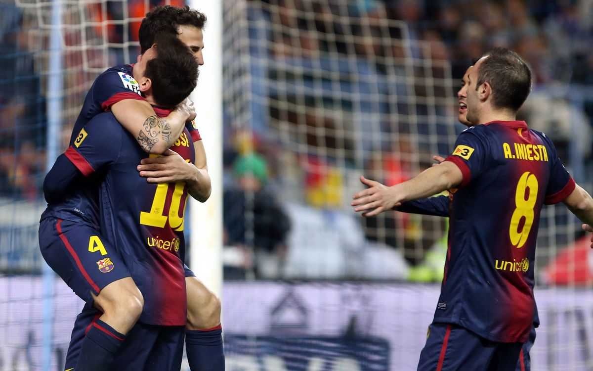 Málaga - FC Barcelona: Win marks historic start to season
