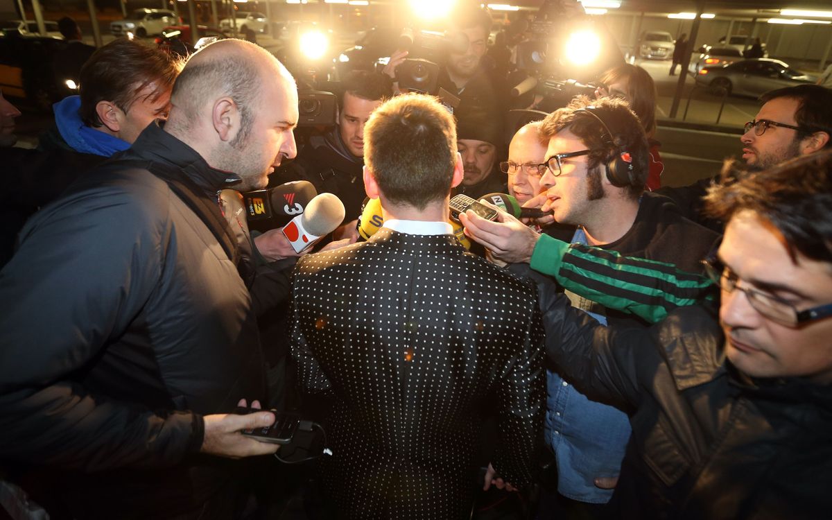 International press honours Leo Messi