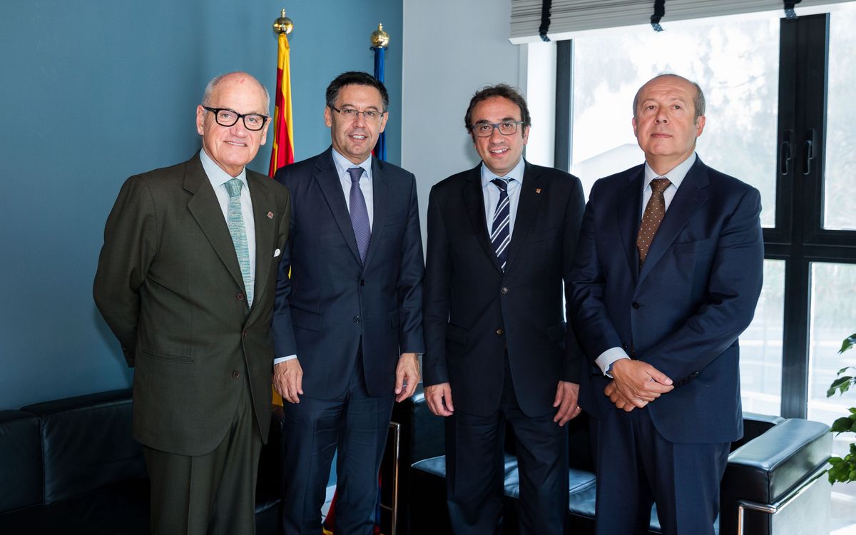 El FC Barcelona y el Servicio Meteorológico de Catalunya firman un convenio de colaboración