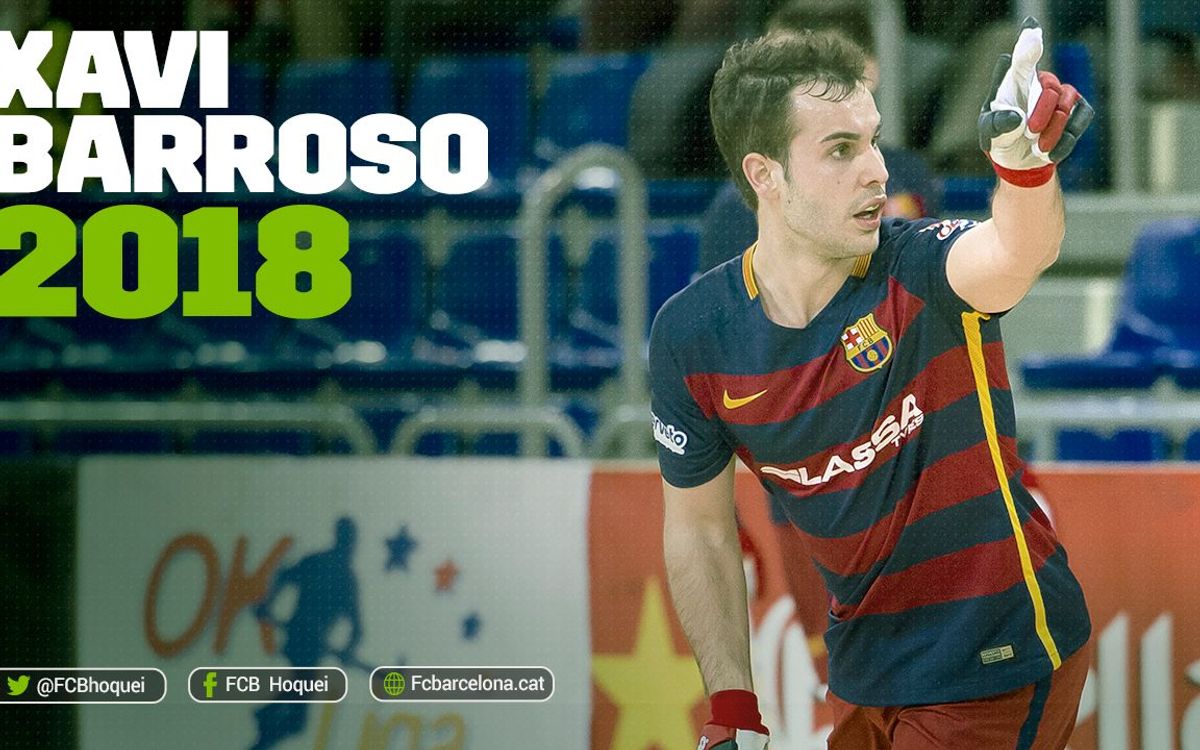 Xavi Barroso to stay at FC Barcelona Lassa until 2018