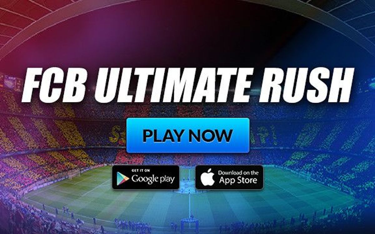 FC Barcelona Ultimate Rush a new gaming app for Barça fans