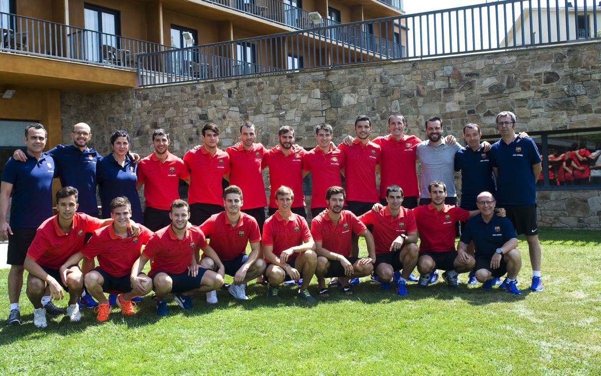 El Barça Lassa tanca una intensa setmana de preparació a El Montanyà