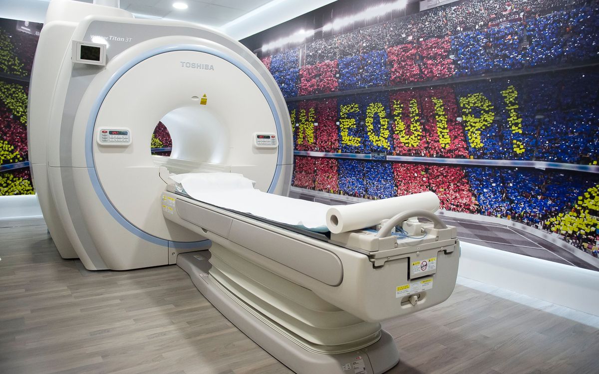 El Barça estrena una de les màquines de ressonància nuclear més potents del mercat