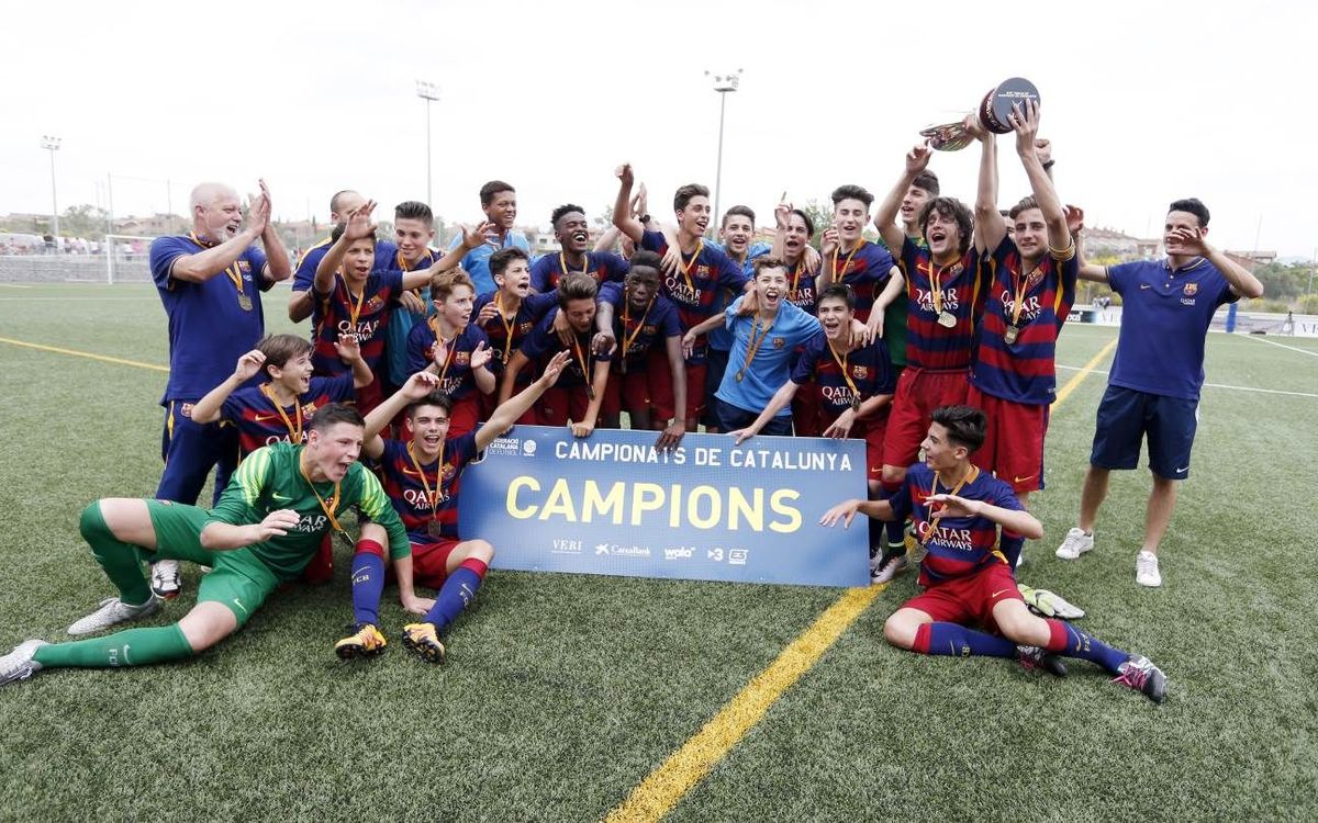 El Infantil A gana el Campeonato de Cataluña