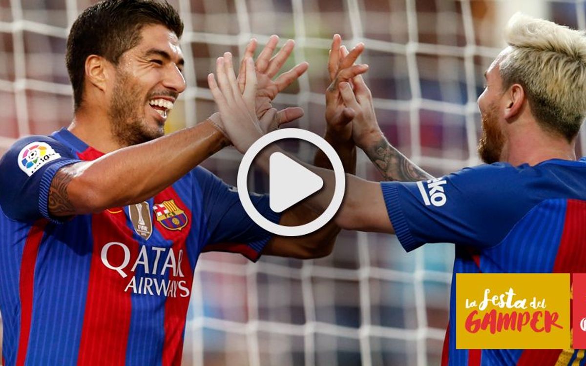 Gamper Trophy video highlights: FC Barcelona v Sampdoria