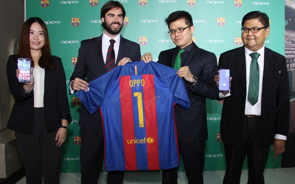 OPPO expands sponsorship agreement with FC Barcelona in Indonesia