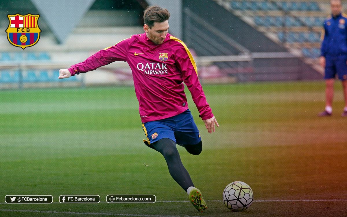 This is how Leo Messi trains
