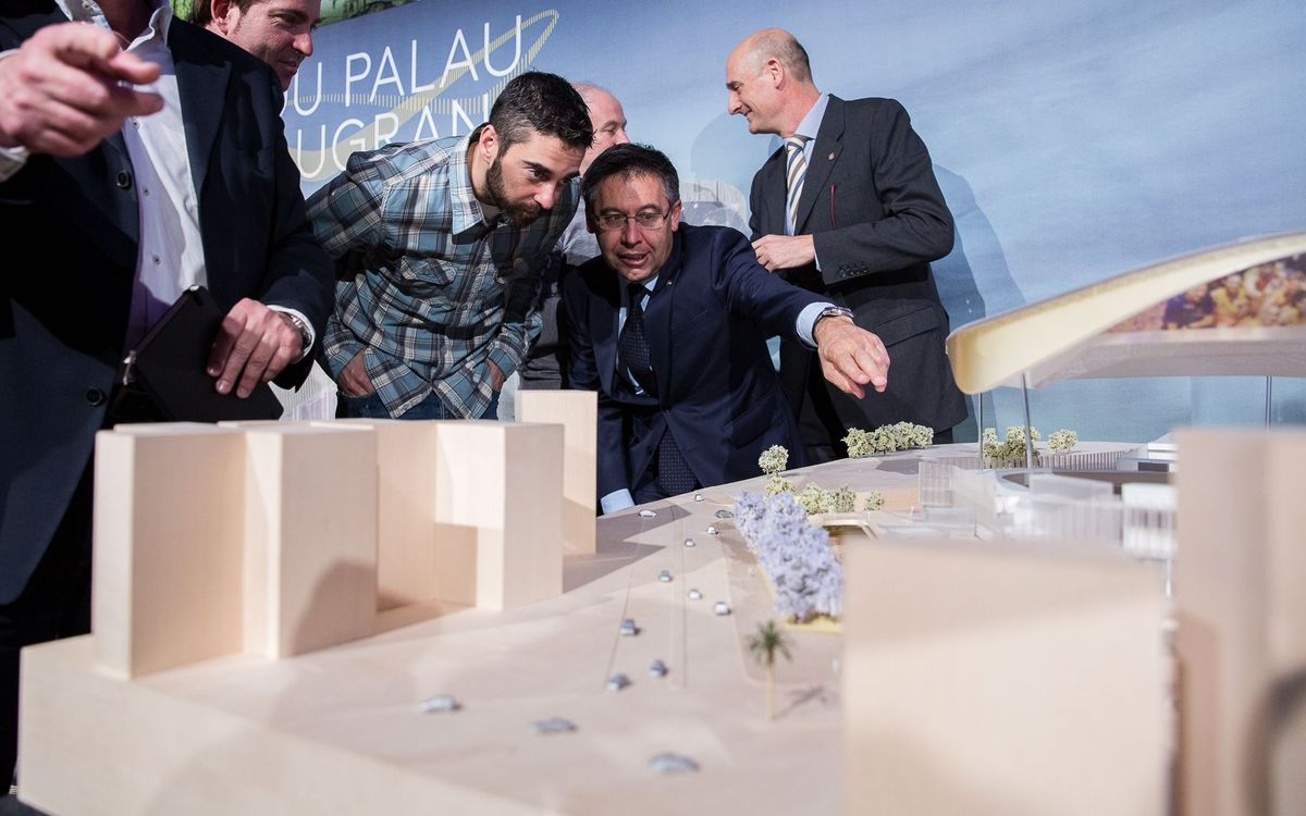 Josep Maria Bartomeu: The New Palau will be an architectural jewel